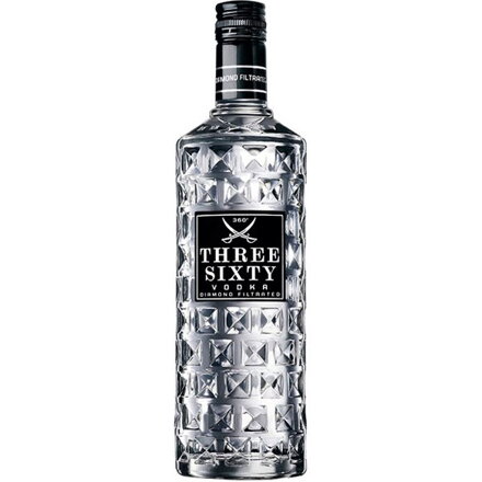 Three Sixty Vodka 37,5% obj. 1L