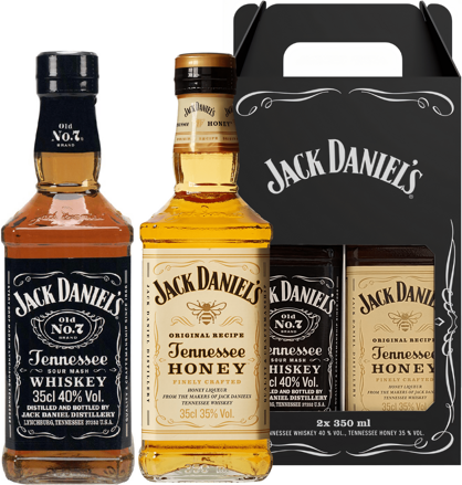 Jack Daniels + Jack Daniels Honey 2x350ml