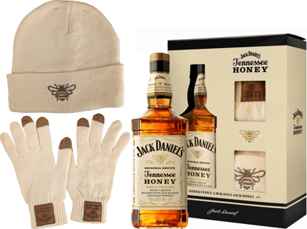 Jack Daniels Honey zimný set 