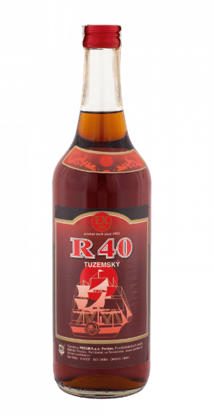 R40 Prešovský Rum 40% 0.7